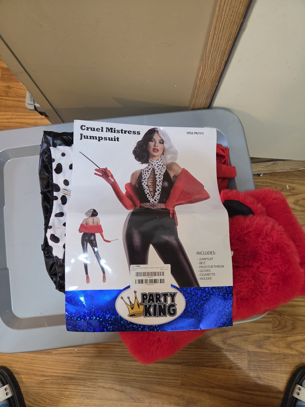 Fashion NOVA Cruela Jumpsuit Costume